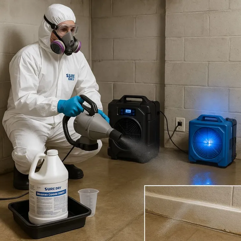 Sanitization and Odor Removal process in Stanton, MI